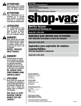 Shop-Vac SS14-SQ550 Manuel utilisateur