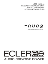 Ecler NUO2 Manuel utilisateur