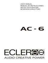 Ecleree AC-6 Manuel utilisateur