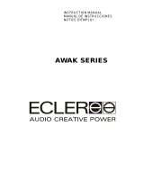 Ecler AWAK215i Manuel utilisateur