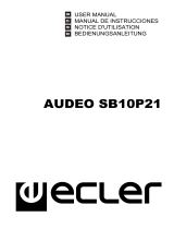 Ecler AUDEO SB10P21 Manuel utilisateur