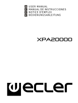 Ecler XPA20000 Manuel utilisateur