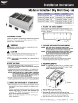 Vollrath Modular Induction Dry Well Hot Drop-ins Guide d'installation