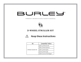 Burley 2-Wheel Stroller Kit Manuel utilisateur