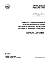 Wacker Neuson A5000/160 ANSI Parts Manual