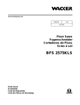Wacker Neuson BFS 2575KLS Parts Manual