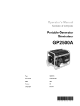 Wacker Neuson GP2500A Manuel utilisateur