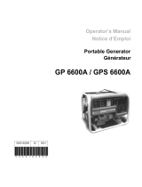 Wacker Neuson GPS6600 Manuel utilisateur