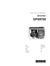 Wacker Neuson GPS9700 Manuel utilisateur