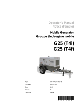 Wacker Neuson G240 Manuel utilisateur
