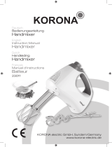 Korona 23011 Le manuel du propriétaire