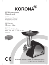 Korona 25200 Le manuel du propriétaire