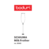 Bodum 3040-01 Manuel utilisateur