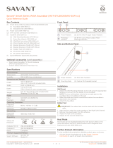 Savant HST-STUDIO55WS-SUR-00 Guide de référence