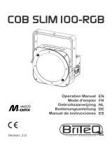 Briteq COB SLIM100-RGB  Manuel utilisateur