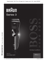 Braun 390cc-4, BOSS limited edition, Series 3 Manuel utilisateur