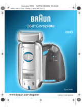 Braun 8995, 360°Complete Manuel utilisateur