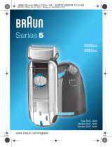 Braun 8990, 8986, 8985, 360°Complete, Series 5 Manuel utilisateur