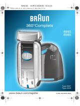 Braun 8990, 8985, 360°Complete Manuel utilisateur