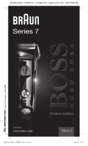 Braun 790cc-4, Series 7, limited edition, Hugo Boss Manuel utilisateur