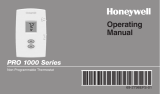Honeywell TH1100DV Assembly Instructions