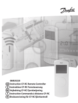 Danfoss CF-RC Remote Controller Guide d'installation
