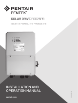 Pentek Solar Drive PSD25PB Le manuel du propriétaire