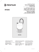 MYERS MUP40 Le manuel du propriétaire