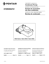 Pentair HCU Series Condensate Pumps Le manuel du propriétaire
