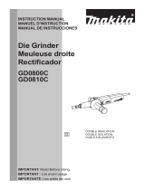 Makita GD0800C Manuel utilisateur