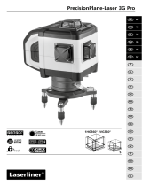 Laserliner PrecisionPlane-Laser 3G Pro Le manuel du propriétaire