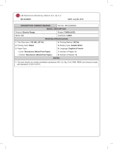 LG LDE3037ST Le manuel du propriétaire