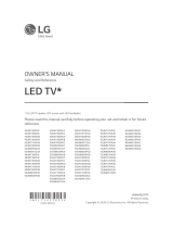 LG 50UN7300AUD Le manuel du propriétaire