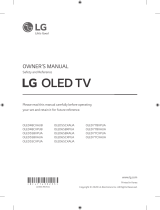 LG OLED77CXPUA Le manuel du propriétaire