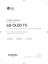 LG OLED55GXPUA Le manuel du propriétaire