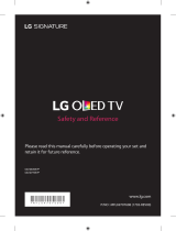 LG OLED65W7P Le manuel du propriétaire