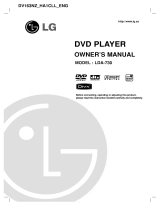 LG DV163NZ Le manuel du propriétaire
