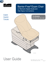 Midmark 626 Barrier-Free® Exam Chair (-001 thru -006) Manuel utilisateur