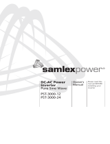 Samlexpower PST-3000-24 Le manuel du propriétaire