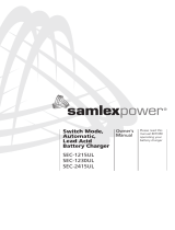 Samlexpower SeC-1230UL Le manuel du propriétaire