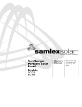Samlex America SC-05 Le manuel du propriétaire