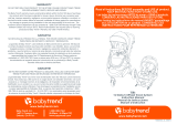 Baby Trend 1st Debut 3 Wheel Travel System Le manuel du propriétaire