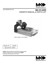 MK Diamond Products MK-101-24HD Le manuel du propriétaire