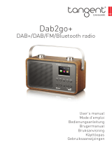 Tangent DAB2go+ BT/DAB+/FM Walnut Manuel utilisateur