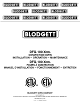 Blodgett DFG-100 XCEL, DFG-100, DFG-200 spécification