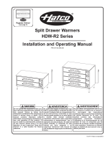 Hatco HDW-1R2 Mode d'emploi