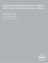 Dell H815dw Cloud MFP Printer Guide de démarrage rapide