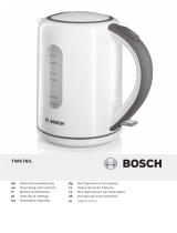 Bosch VILLAGE WHITE KETTLE Manuel utilisateur