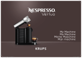 Nespresso KRUPS NESPRESSO POD VERTUO TITANIUM Manuel utilisateur