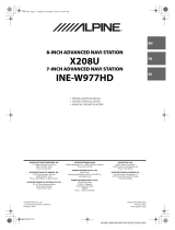 Alpine X X208U Guide d'installation